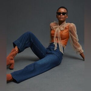 Anthropologie - Pilcro Wide Leg Skipper Denim